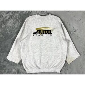 Vintage 90s Y2K Alltel Stadium Sweatshirt‎ Mens XL Jacksonville Jaguars Lee